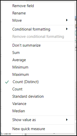 Power BI - número total de linhas numa tabela