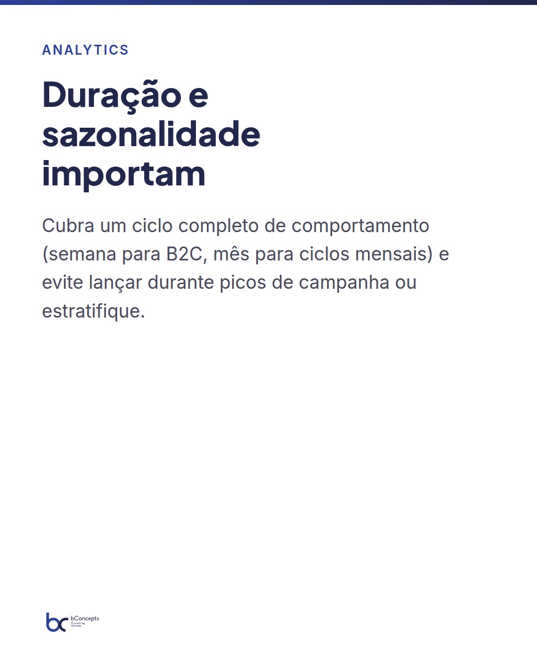 A/B testing robusto: evitar falsas conclusões no produto — slide 5