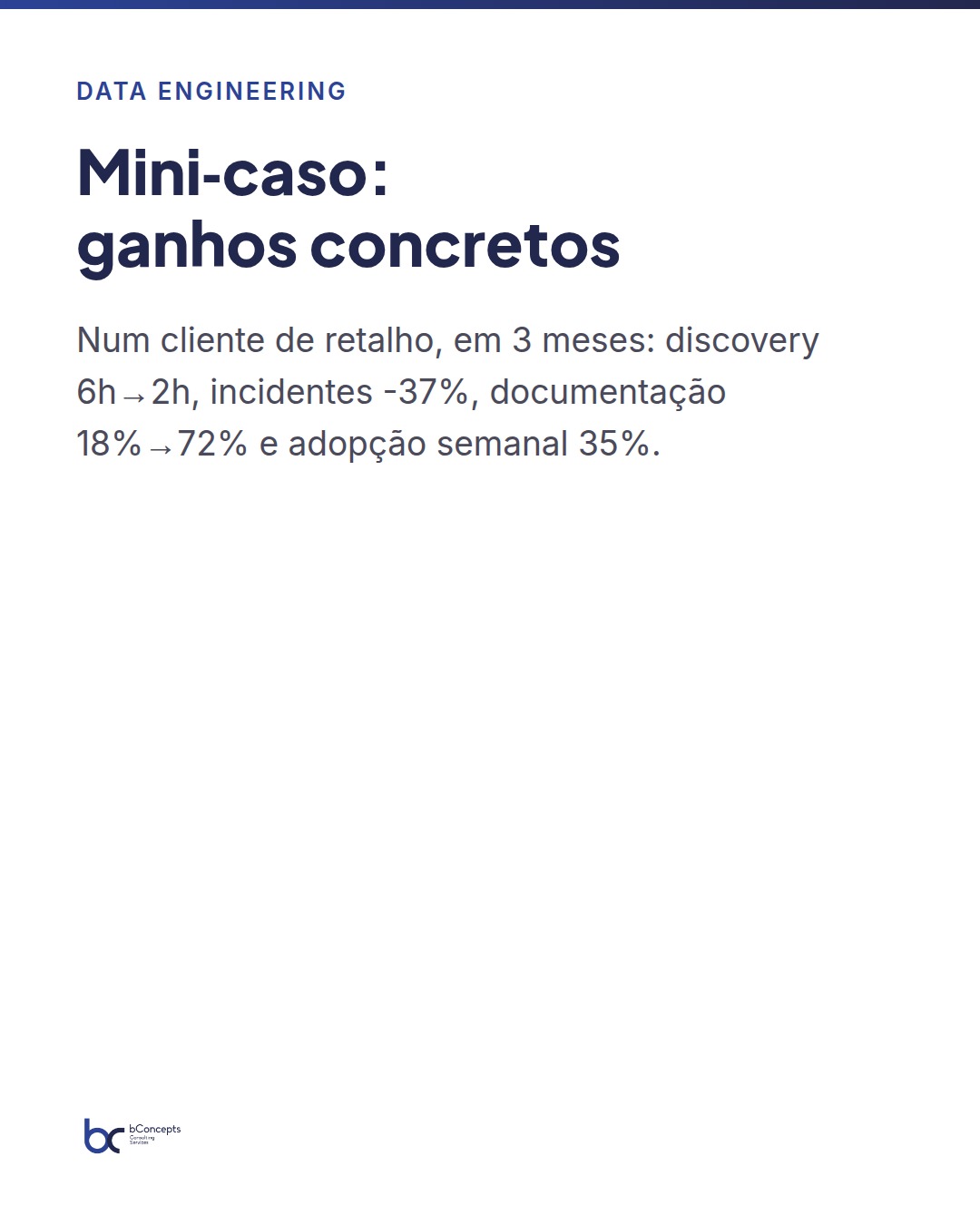 Catalogação de dados pragmática: do caos ao catálogo utilizável — slide 8