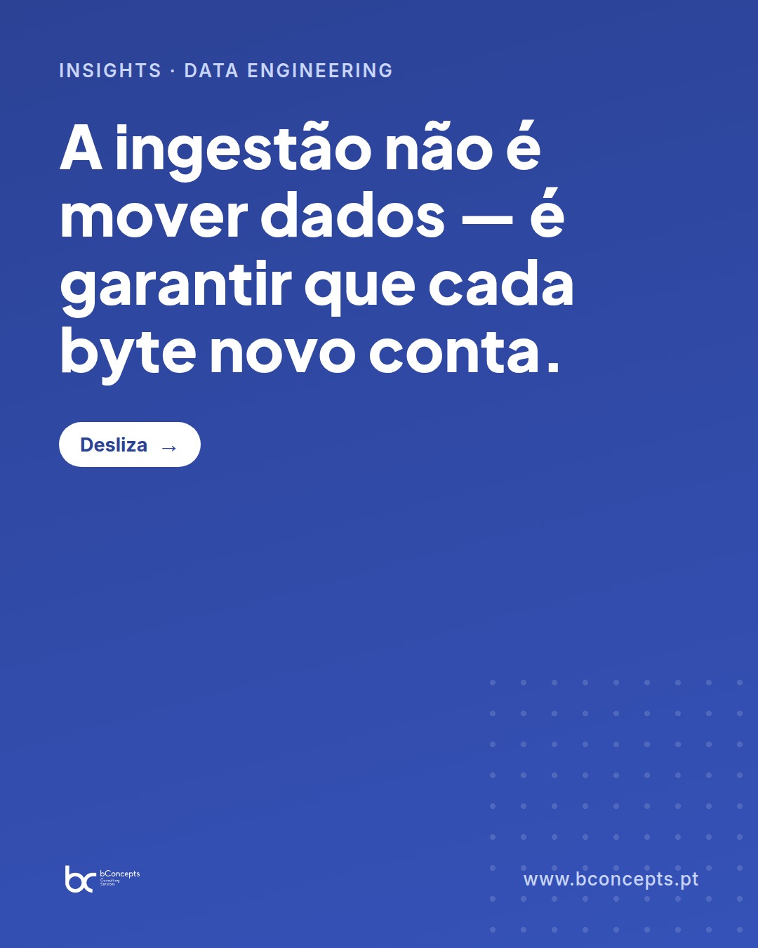 Data Engineering: ingestão incremental robusta em Microsoft Fabric — slide 1