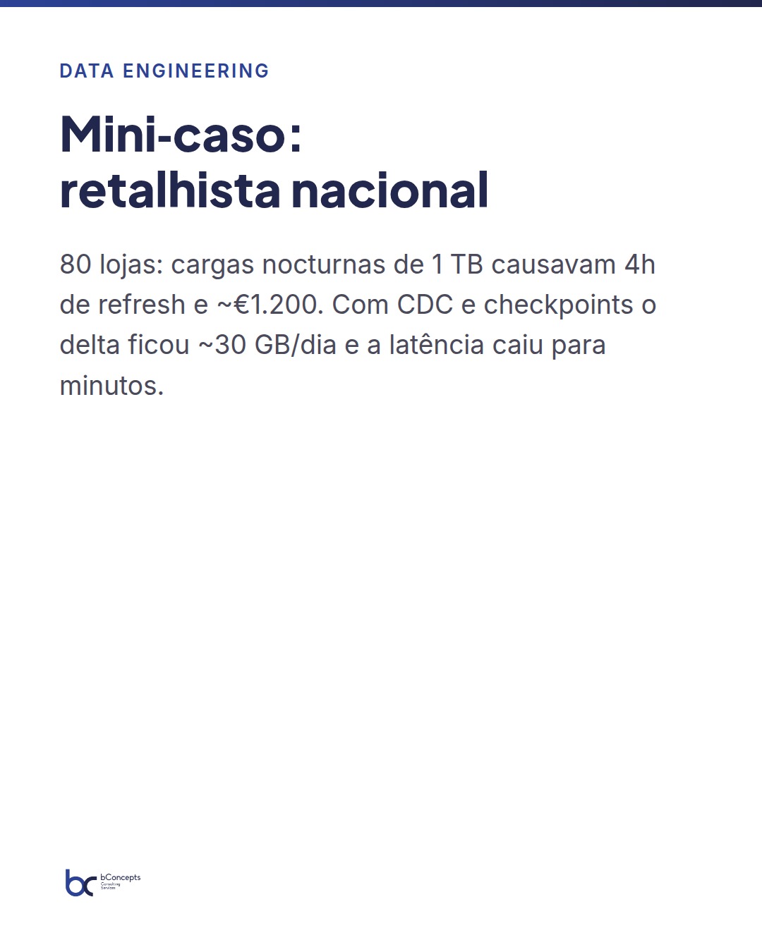 Data Engineering: ingestão incremental robusta em Microsoft Fabric — slide 8