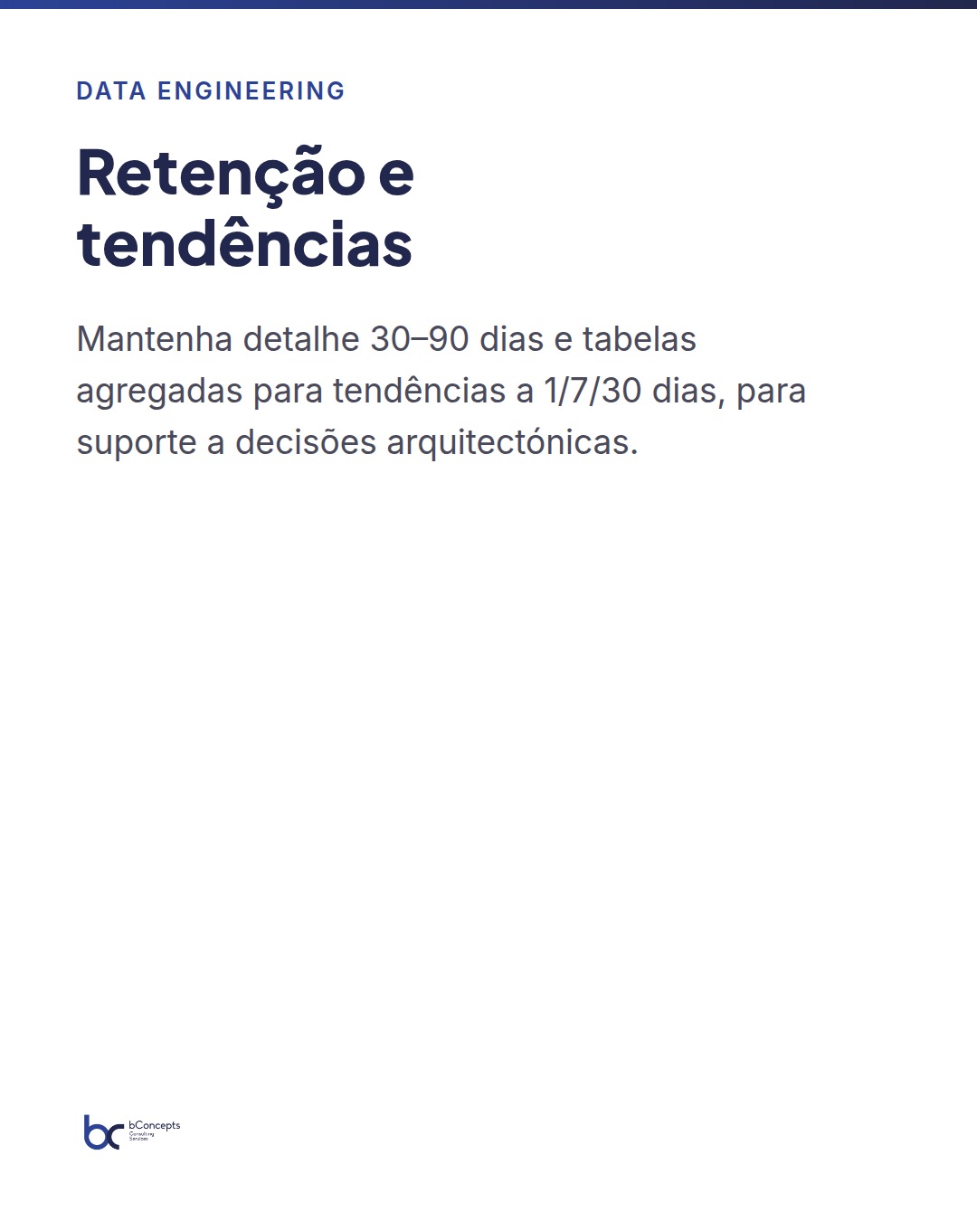 Data Engineering: métricas essenciais para pipelines — slide 8