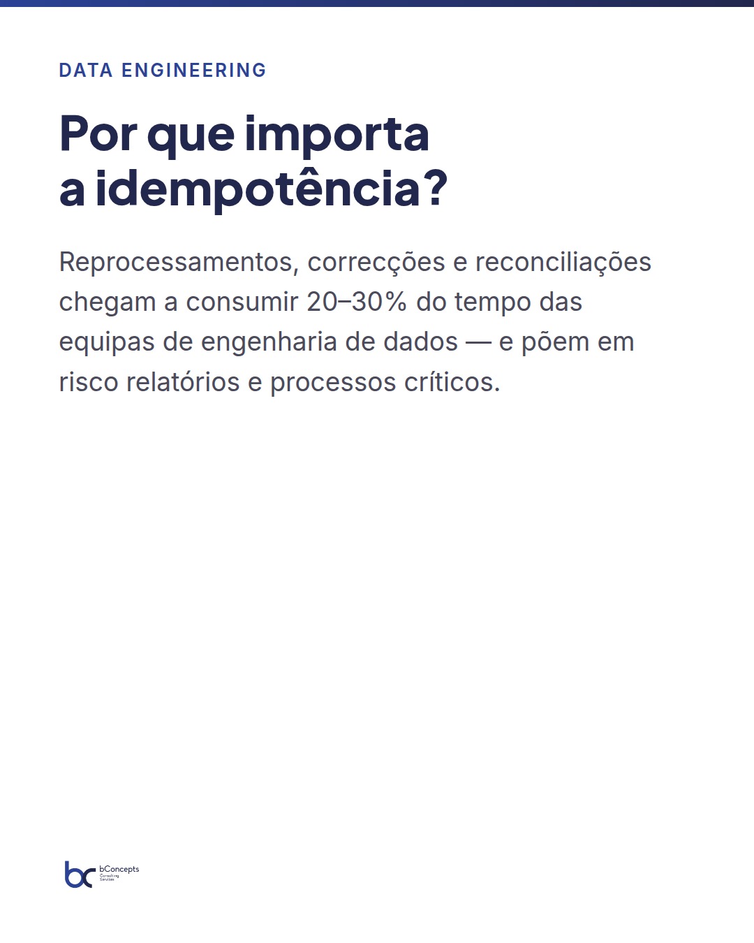 Data Engineering: Pipelines idempotentes no Microsoft Fabric — slide 2
