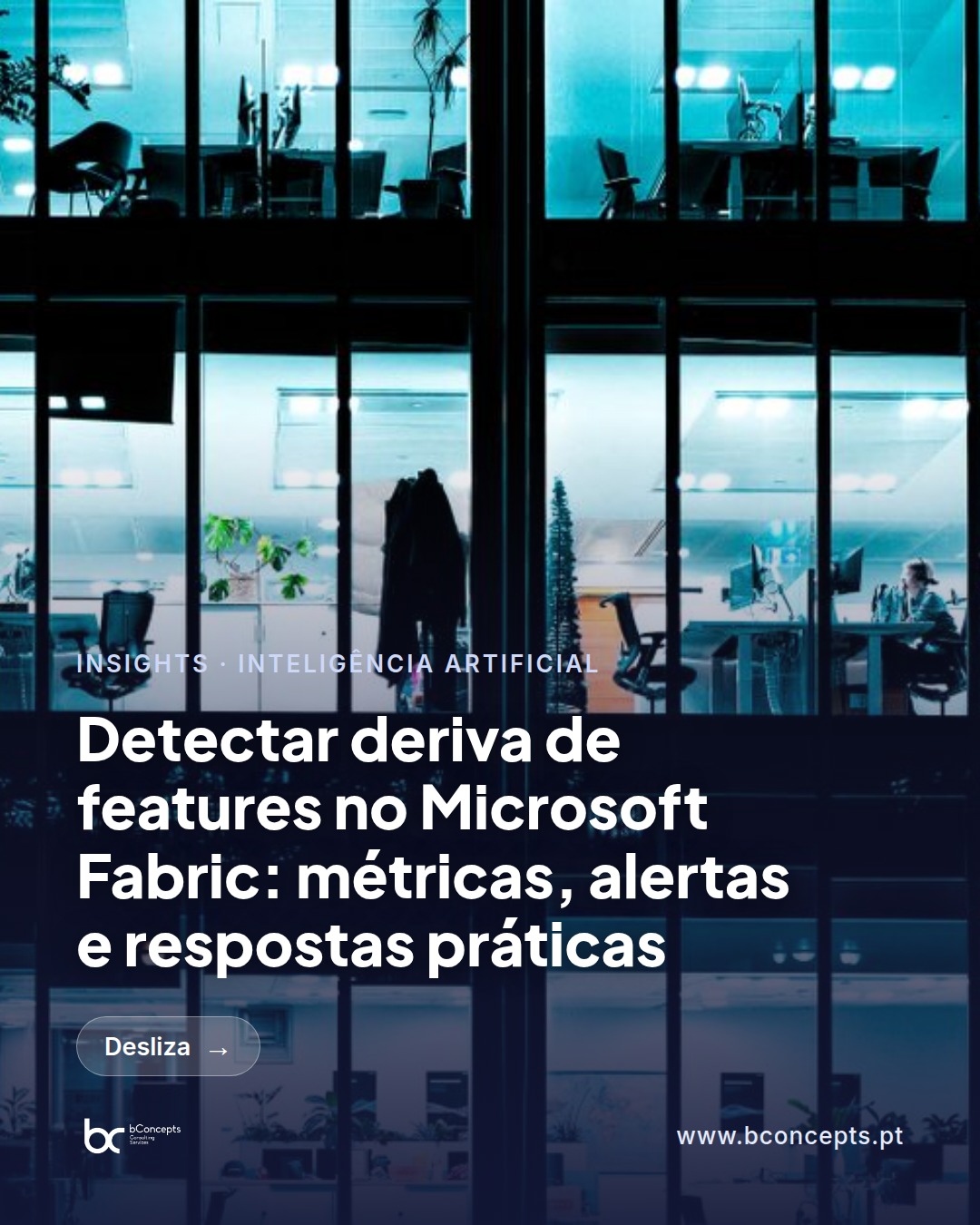 Feature Drift in Microsoft Fabric: practical detection and response — slide 1