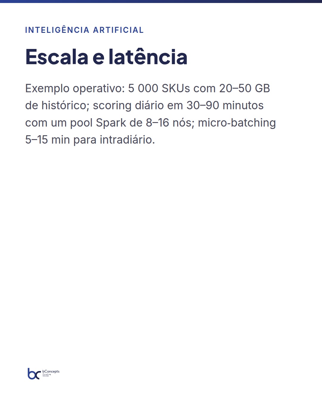 Forecast probabilístico no Microsoft Fabric para operações — slide 5