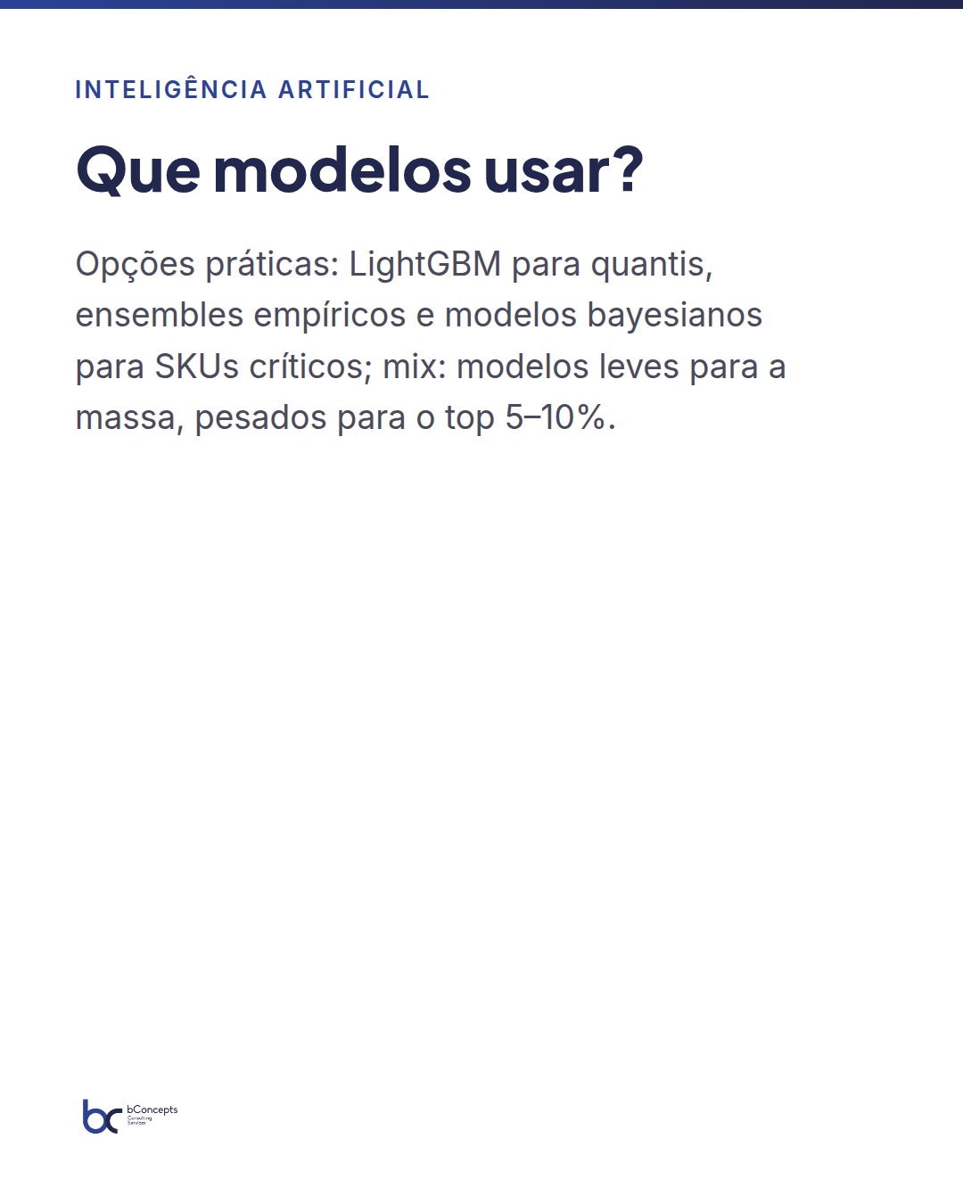 Forecast probabilístico no Microsoft Fabric para operações — slide 6
