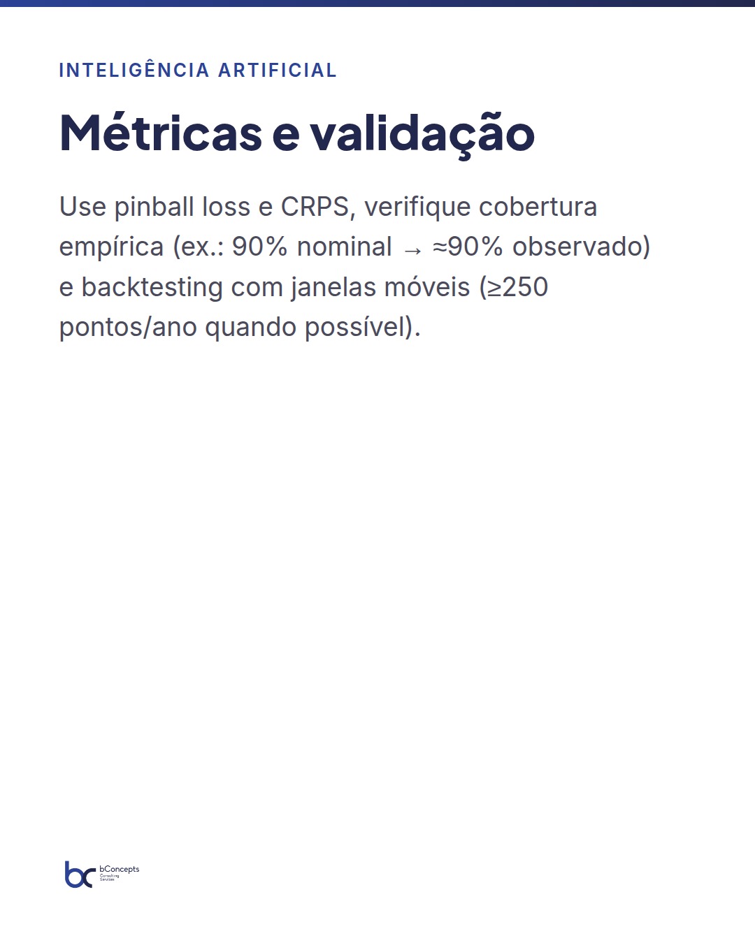 Forecast probabilístico no Microsoft Fabric para operações — slide 7