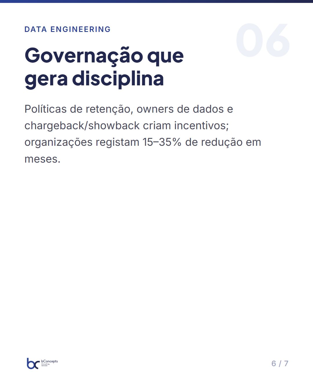 Gestão de custos em pipelines de dados na cloud (guia) — slide 7