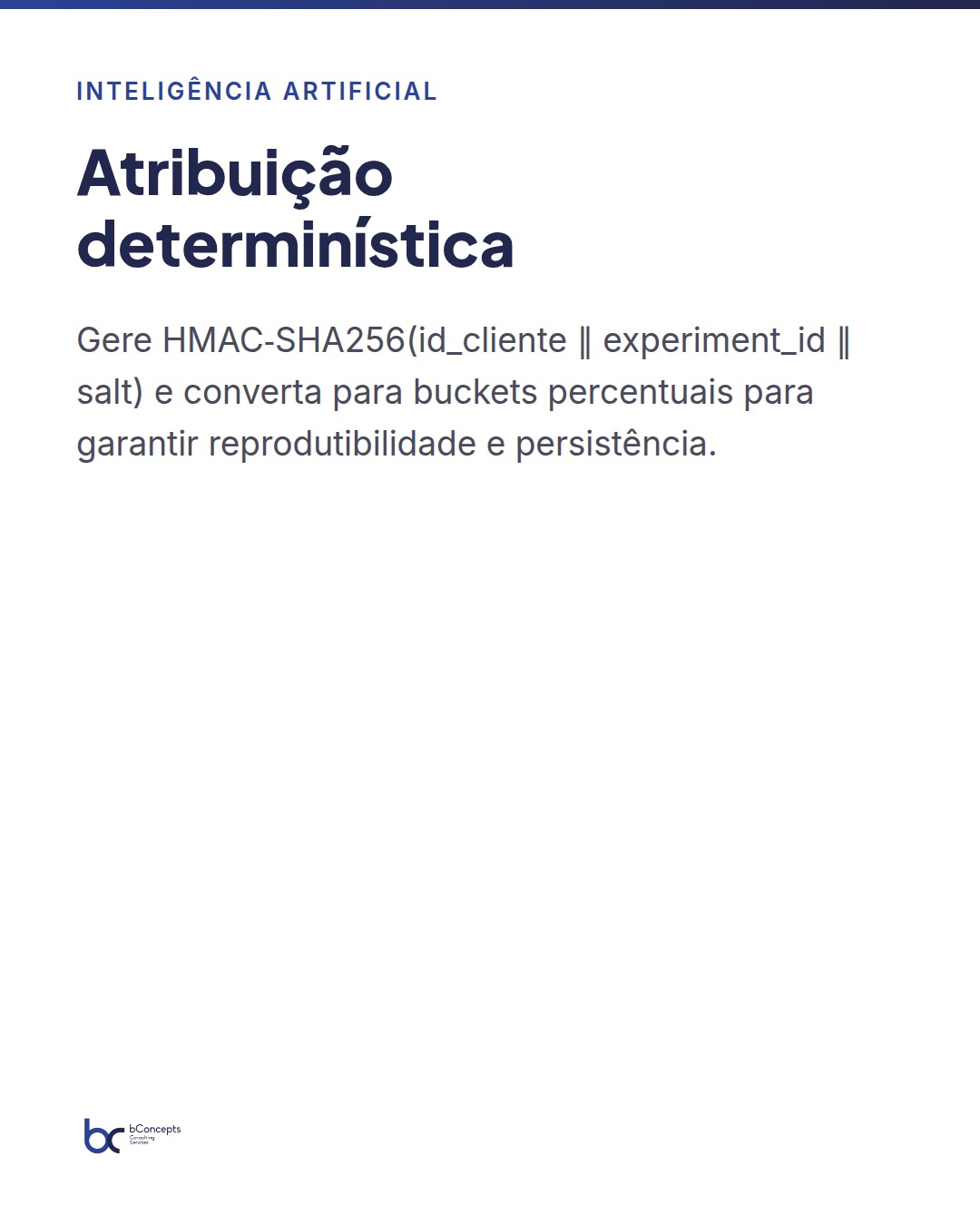 Inteligência Artificial: A/B testing prático em Microsoft Fabric — slide 5