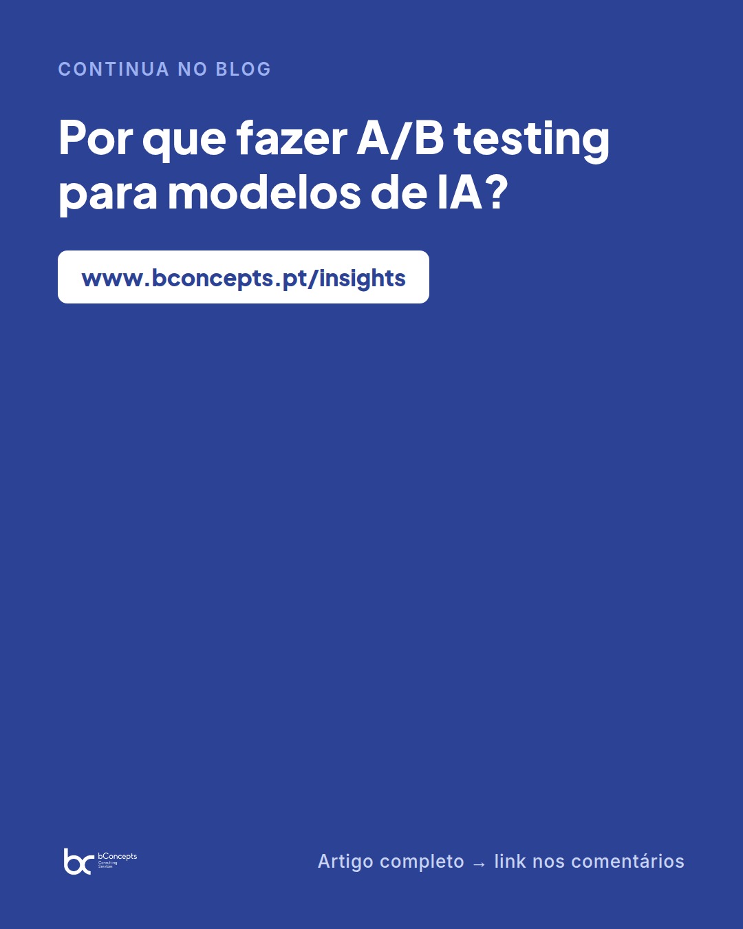 Inteligência Artificial: A/B testing prático em Microsoft Fabric — slide 9