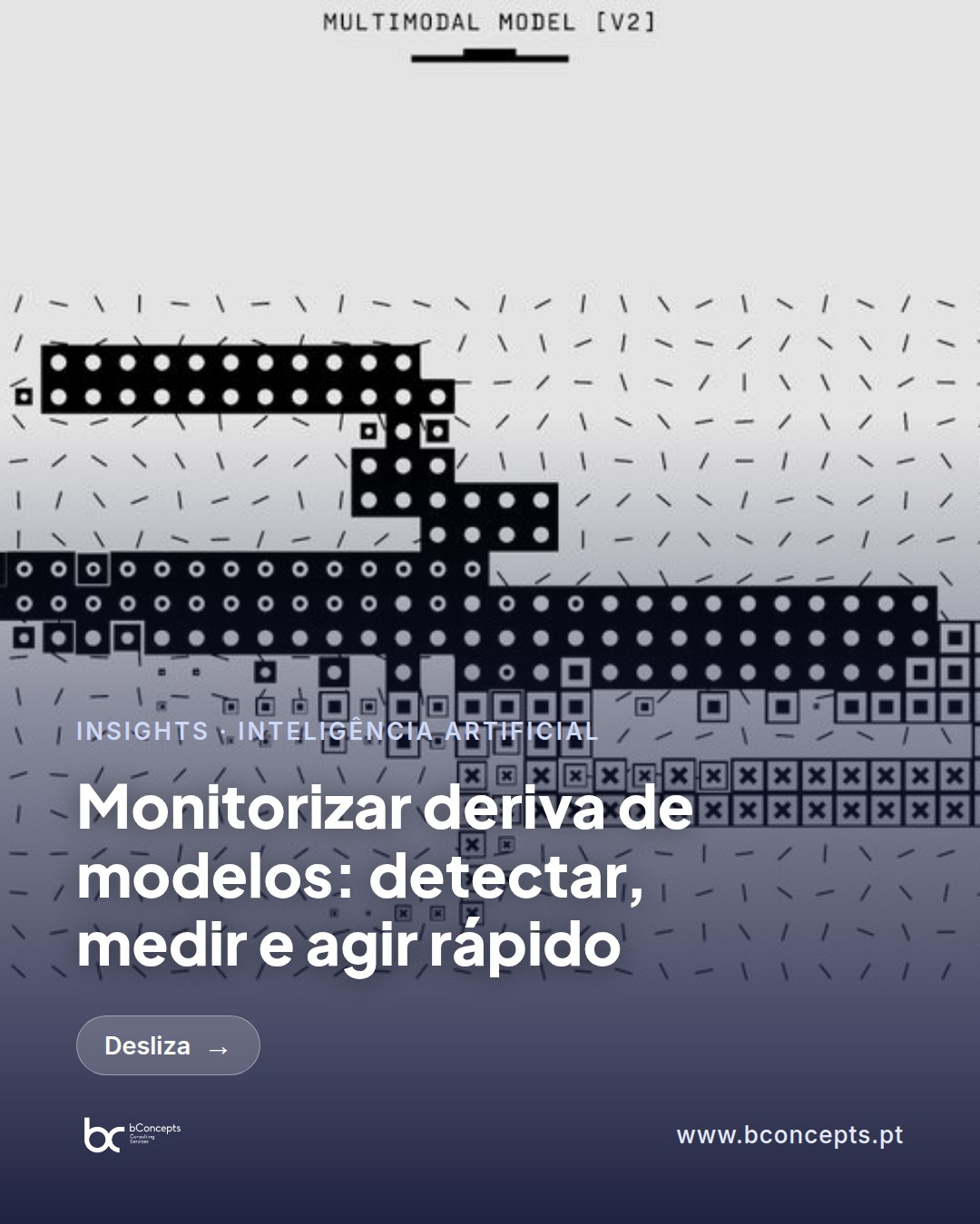 Monitorização de deriva de modelos no Microsoft Fabric — slide 1