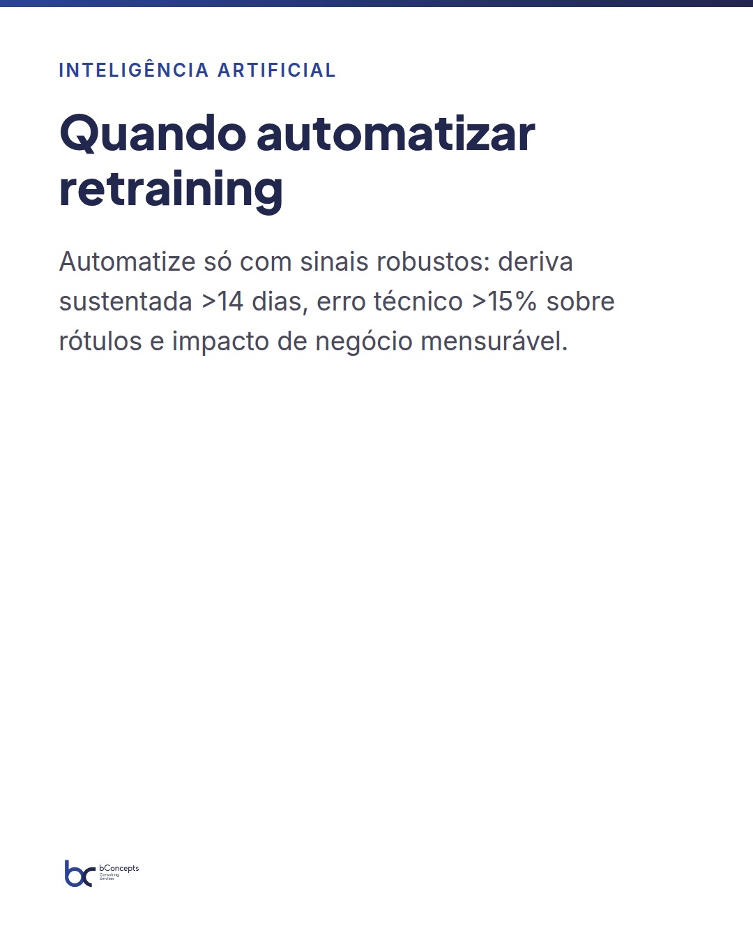 Monitorização de deriva de modelos no Microsoft Fabric — slide 8