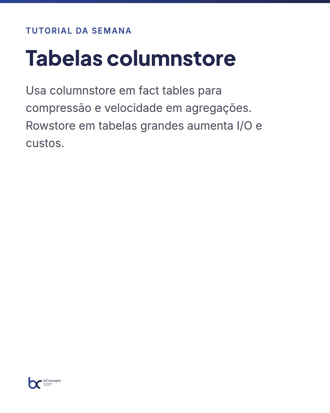 Tutorial da semana: DP-900: compreender e usar armazéns de dados em Azure Synapse Analytics — slide 6