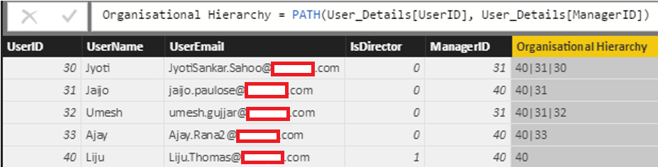 Dynamic Role Level Security in Power BI