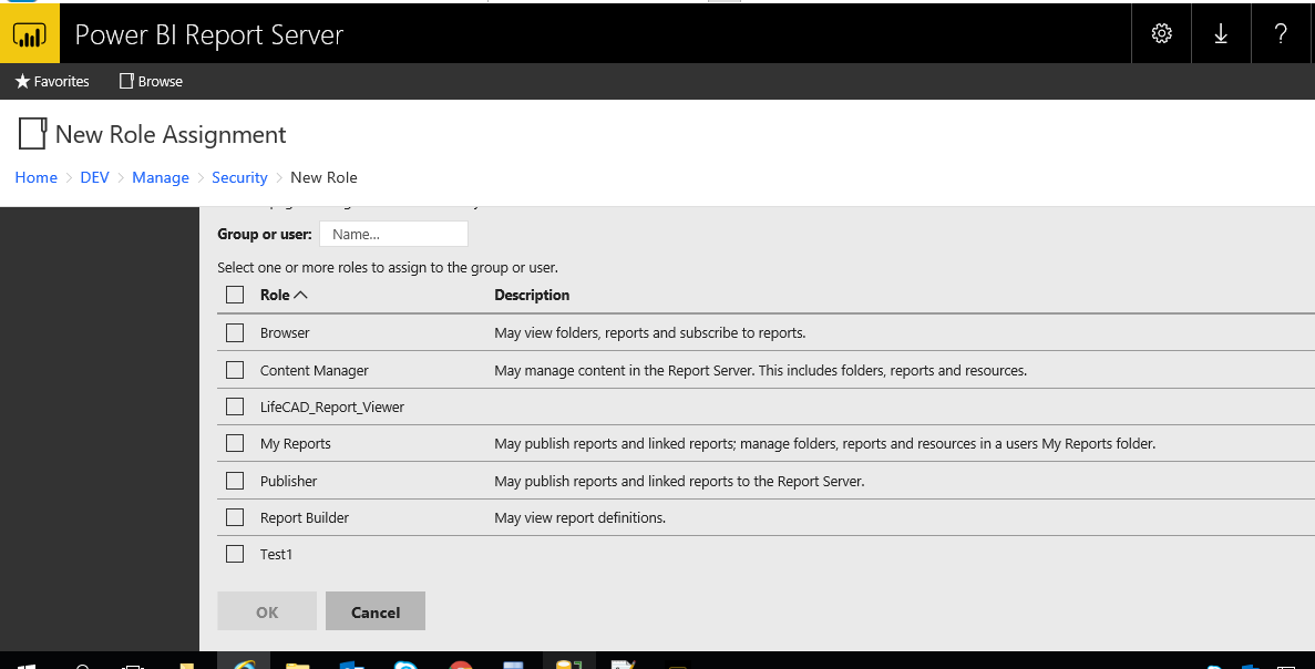 Configuração do servidor de relatórios do Power BI e implementação de segurança