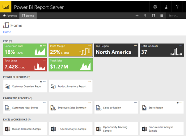 Configuração do servidor de relatórios do Power BI e implementação de segurança